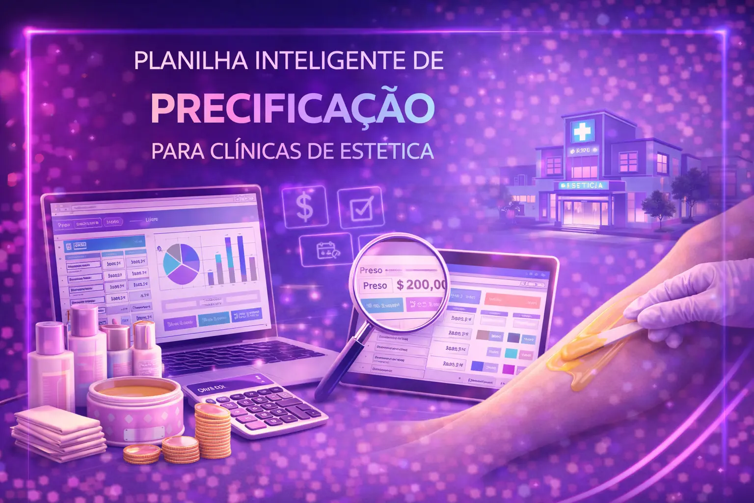 Curso de Planilha Inteligente de Precificação para Clínicas de Estética