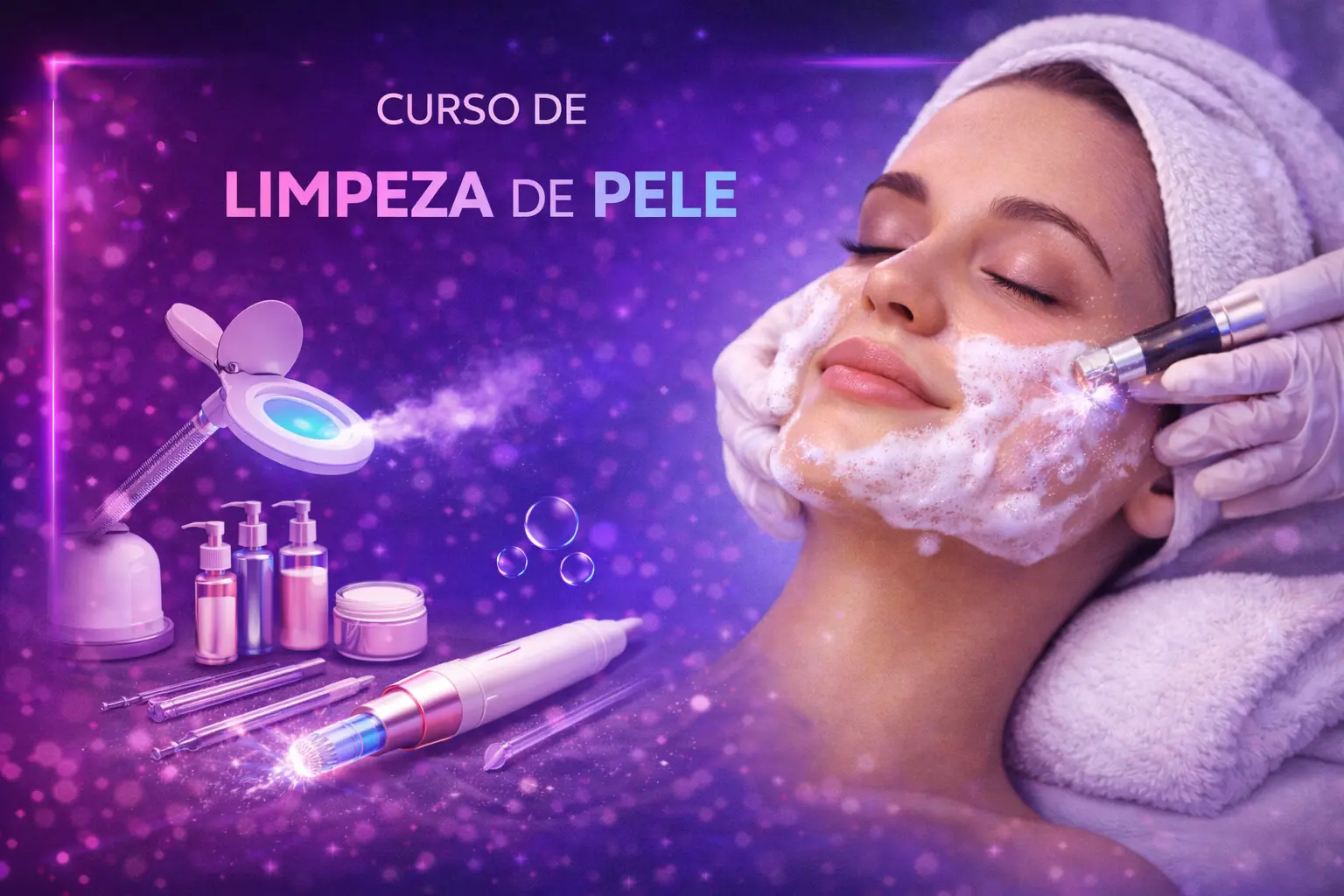 Curso de Curso de Limpeza de Pele