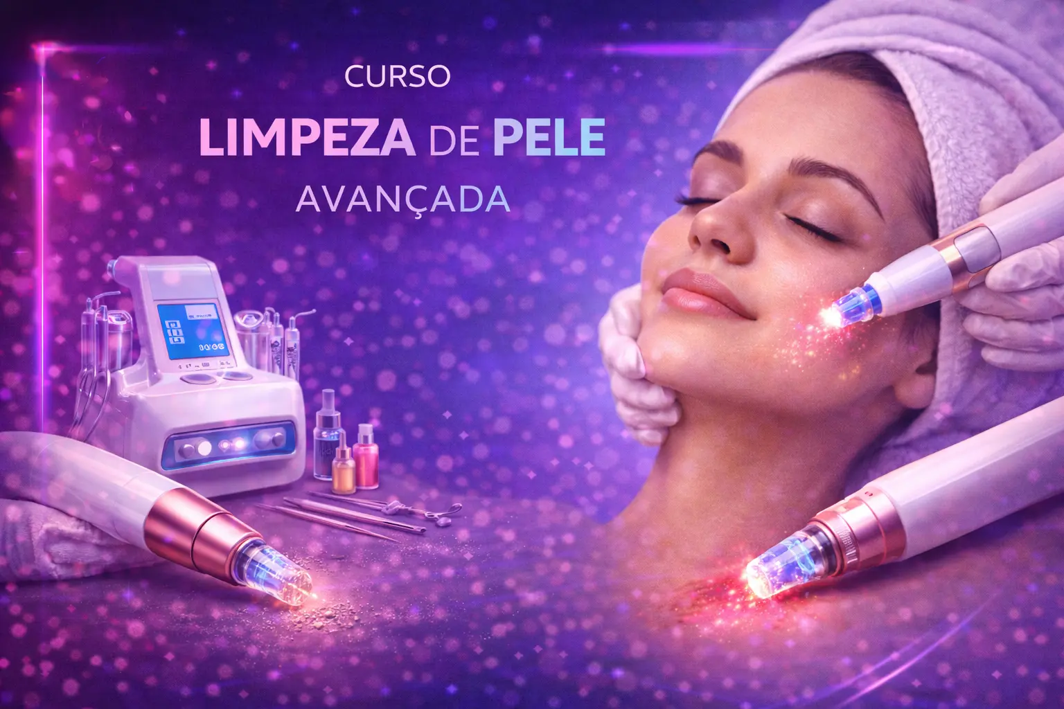 Curso de Curso Limpeza de Pele Avançada