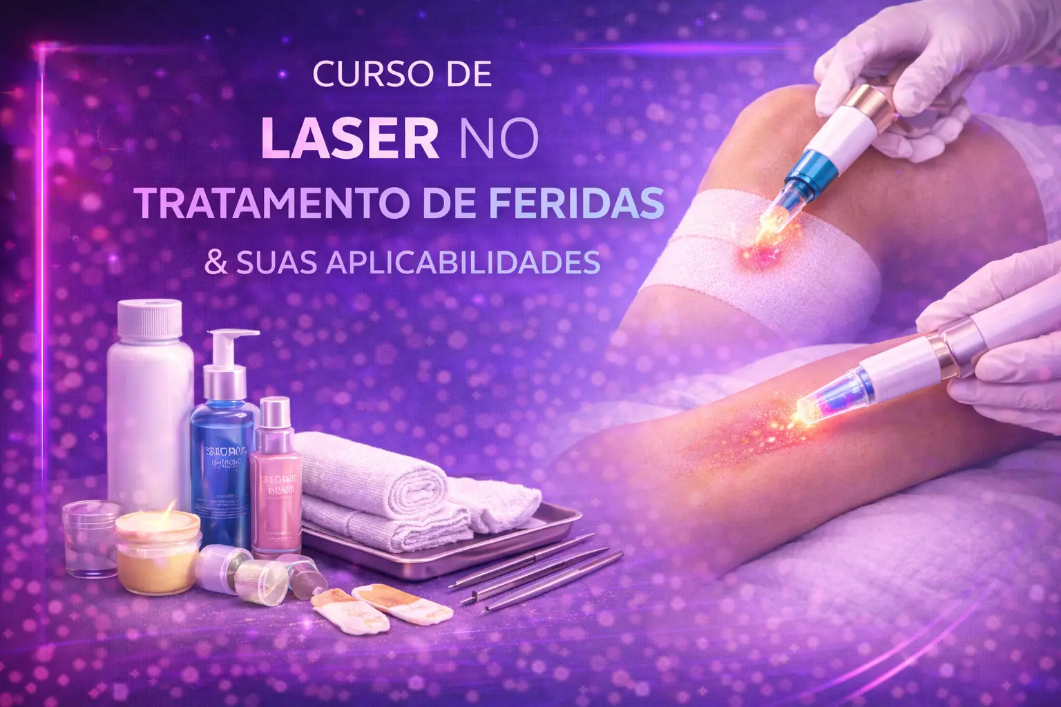 Curso de Curso de Laser no Tratamento de Feridas e suas Aplicabilidades