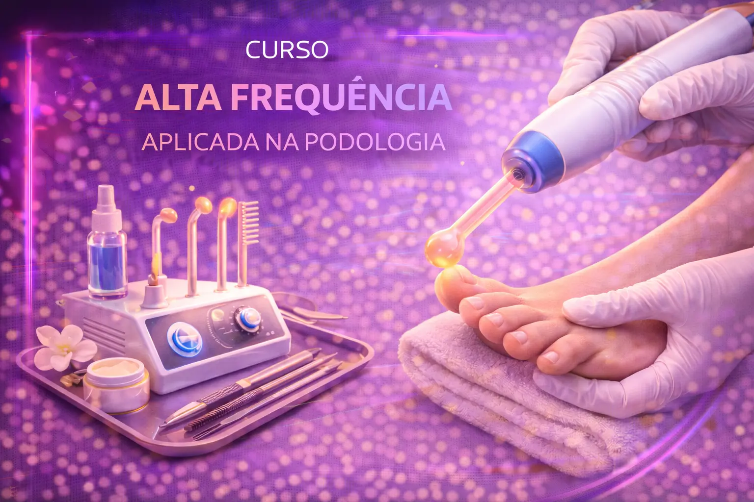 Curso de Alta Frequência Aplicada na Podologia