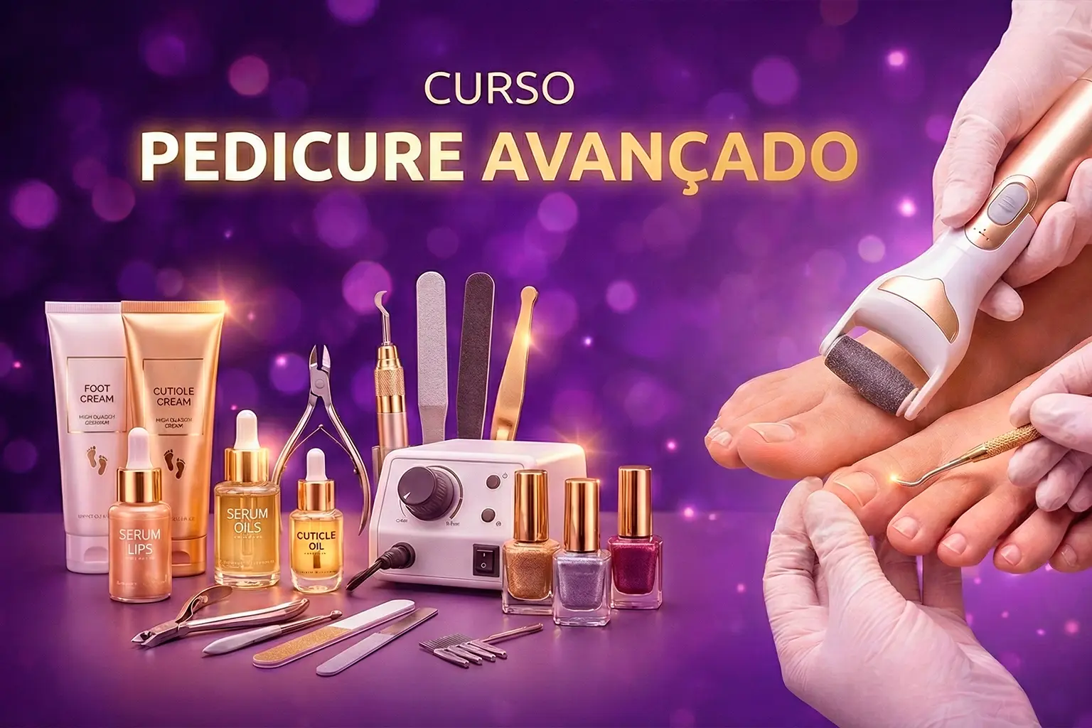 Curso de Pedicure Avançado - Podalgista