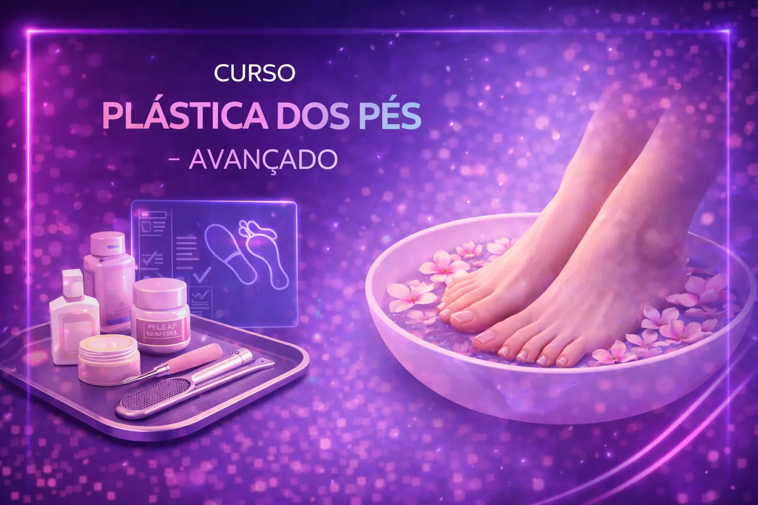 Curso de Curso Plástica dos Pés Avançado