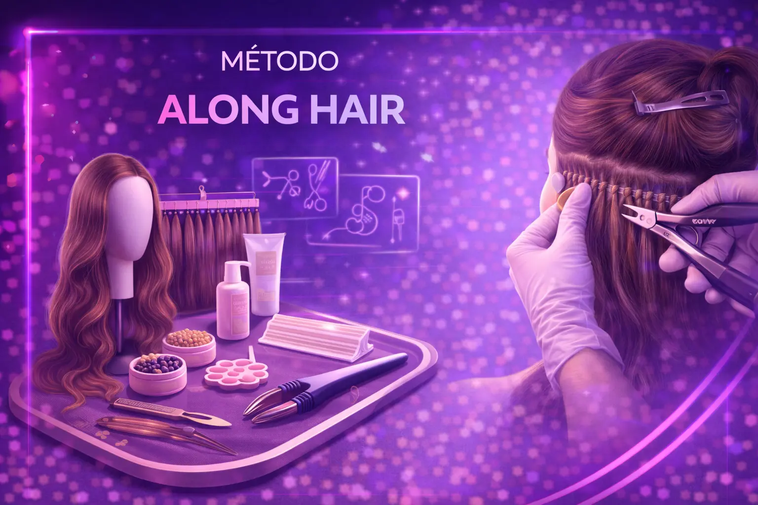 Curso de Método Along Hair - Tratamento Capilar